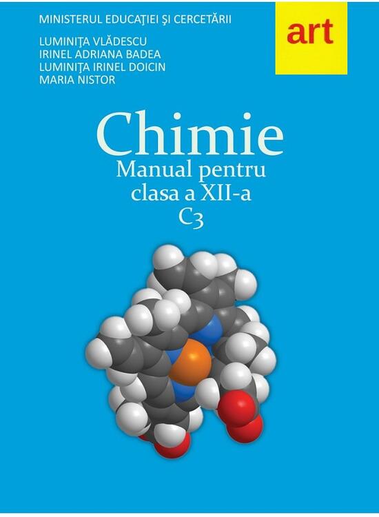 Copertă produs Chimie C3. Manual pentru clasa a XII-a - gallery big 1
