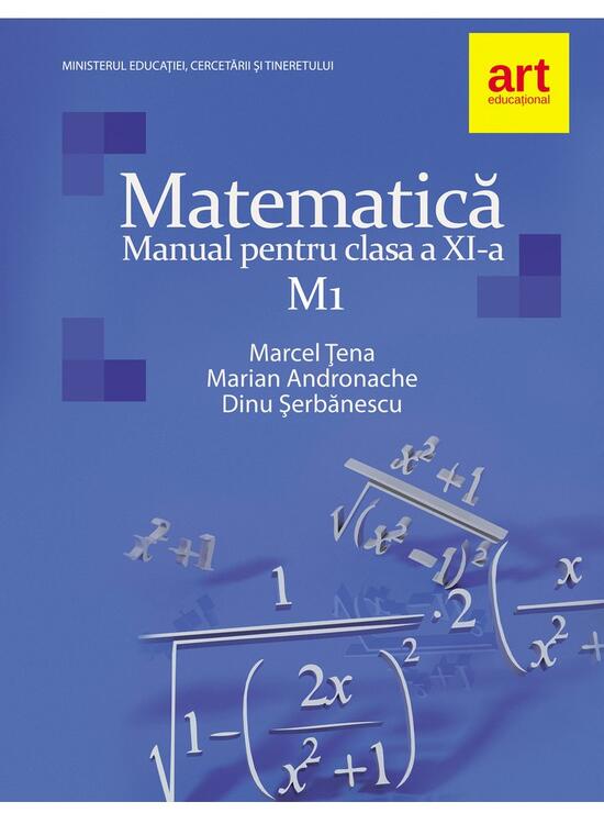 Copertă produs Matematică M1. Manual Clasa a XI-a - gallery big 1