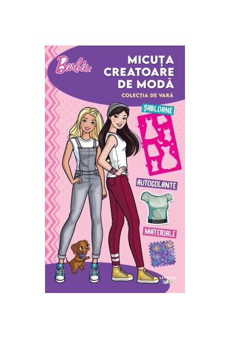 Copertă produs Barbie. Micuța creatoare de modă. Colecția de vară