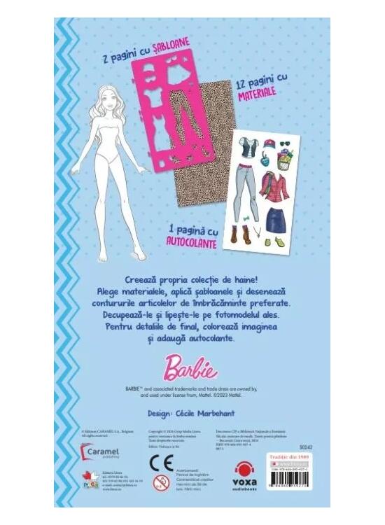 Copertă produs Barbie. Micuța creatoare de modă. Ținute pentru plimbare - gallery big 2