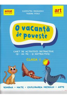 Copertă produs O vacanță de poveste. Clasa I. Caiet de activități