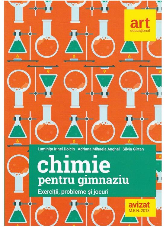 Copertă produs Exerciţii, probleme și jocuri de Chimie pentru gimnaziu - gallery big 1
