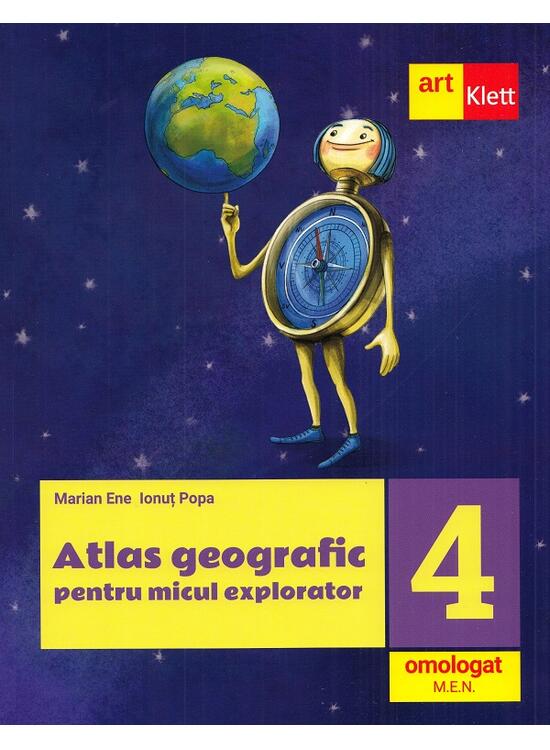 Copertă produs Atlas geografic pentru micul explorator. Clasa a IV-a - gallery big 1