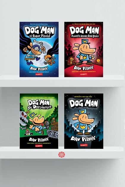 Pachet Seria Dog Man - Dav Pilkey - Cartepedia