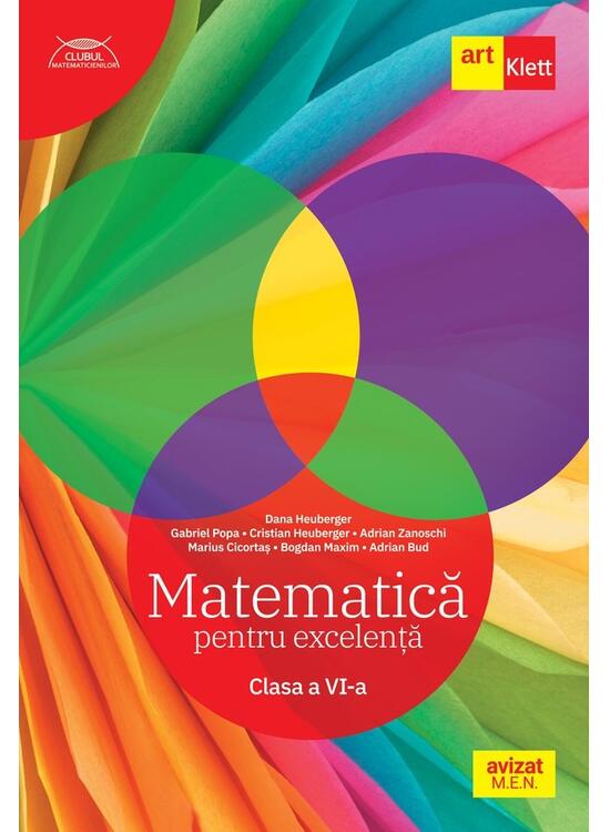 Copertă produs Matematică pentru excelență. Clasa a VI-a - gallery big 1
