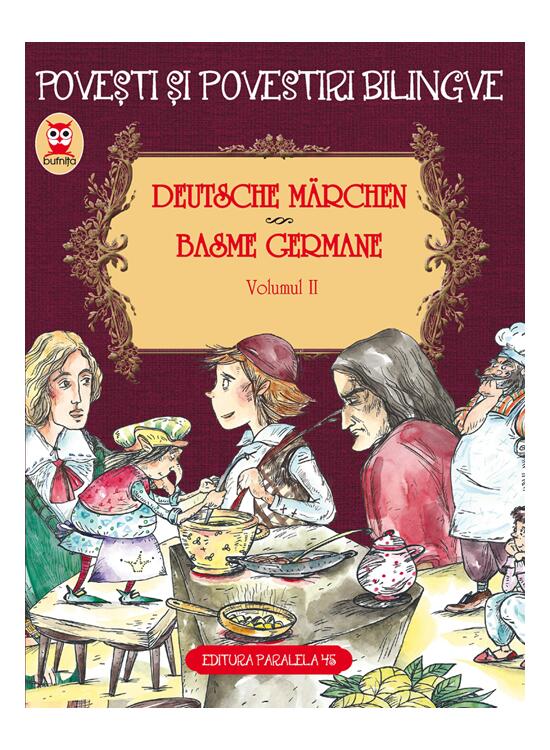 Copertă produs Povești și povestiri bilingve. Deutsche Märchen. Basme germane (Vol. II) - gallery big 1
