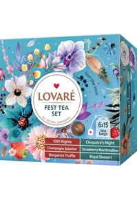 Copertă produs Set Fest Tea Ceai &icirc;n asortiment - 90 pliculețe, 6 arome, 157,5 g