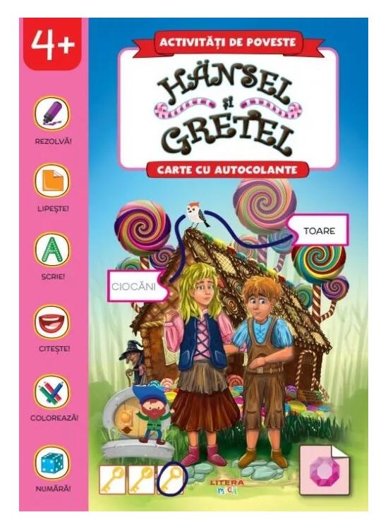 Copertă produs Activități de poveste. Hansel și Gretel - gallery big 1