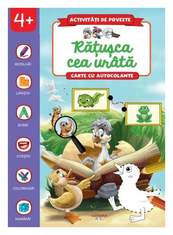 Copertă produs Activități de poveste. Rățușca cea ur&acirc;tă - gallery big 1