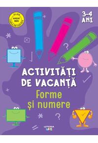 Copertă produs Activități de vacanță. Forme și numere (3-4 ani)