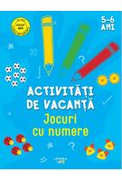 Activități de vacanță. Jocuri cu numere (5-6 ani)