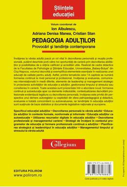 Copertă produs Pedagogia adulților