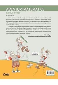 Copertă produs Aventuri matematice în Roma antică – clasele III-IV