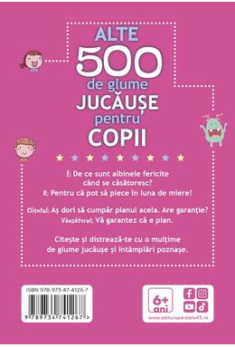 Copertă produs Alte 500 de glume jucăușe pentru copii