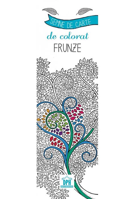 Copertă produs Semne de carte de colorat. Frunze