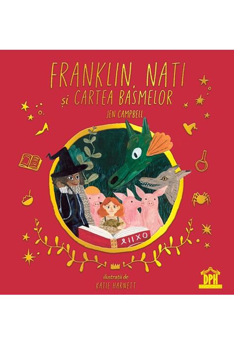 Copertă produs Franklin, Nati și cartea basmelor