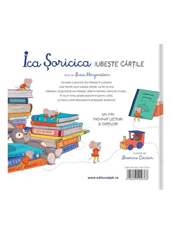 Copertă produs Ica Șoricica iubește cărțile - gallery big 2