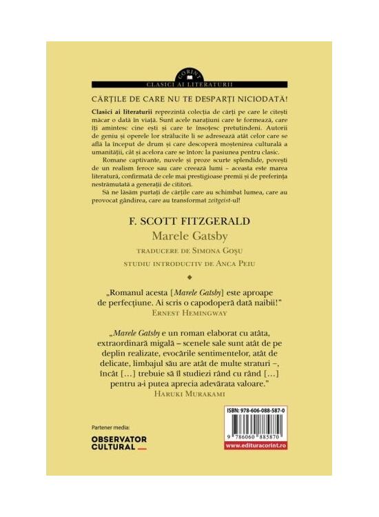 Copertă produs Marele Gatsby - gallery big 2