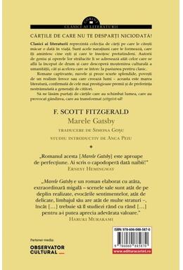 Copertă produs Marele Gatsby