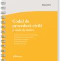 Copertă produs Codul de procedură civilă și taxele de timbru. Actualizat la 15 mai 2024 - spiralat - gallery small 