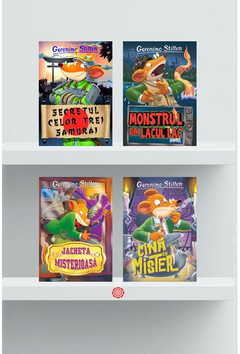 Copertă produs Pachet Seria Geronimo Stilton III