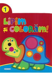 Copertă produs Lipim și colorăm! 1