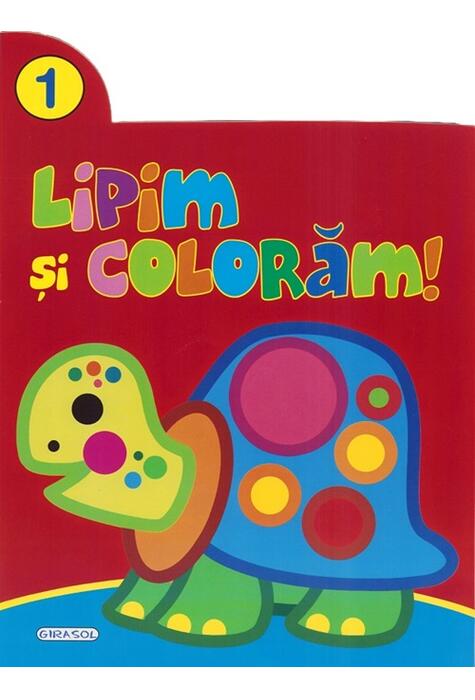 Copertă produs Lipim și colorăm! 1