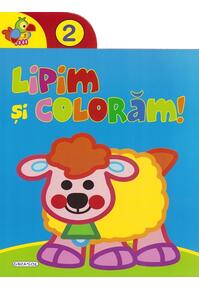 Copertă produs Lipim și colorăm! 2