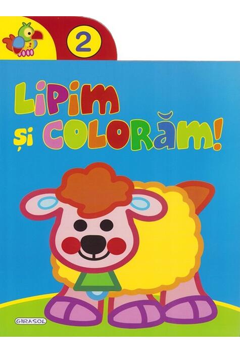 Copertă produs Lipim și colorăm! 2