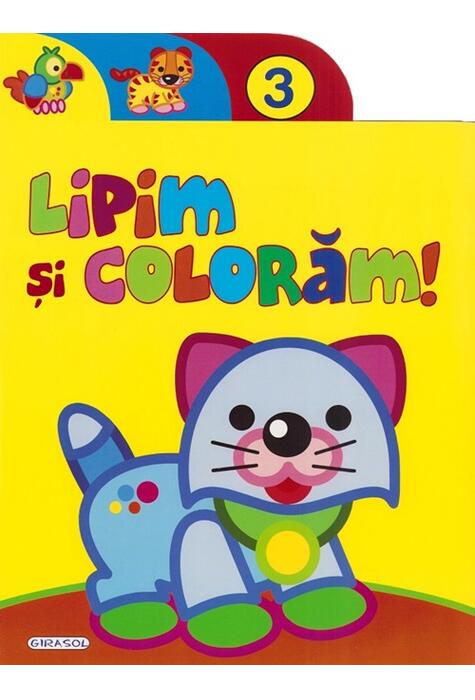Copertă produs Lipim și colorăm! 3