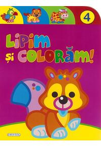 Copertă produs Lipim și colorăm! 4