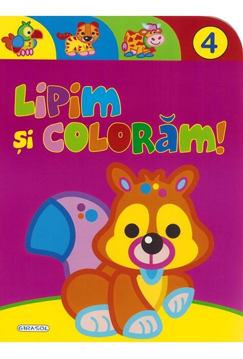 Copertă produs Lipim și colorăm! 4
