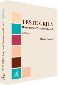 Copertă produs Teste grilă. Drept penal. Procedură penală