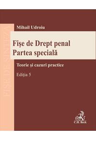 Copertă produs Fișe de Drept penal. Partea specială