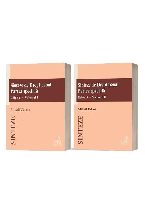 Copertă produs Sinteze de Drept penal. Partea specială (Vol. 1 + Vol. 2)
