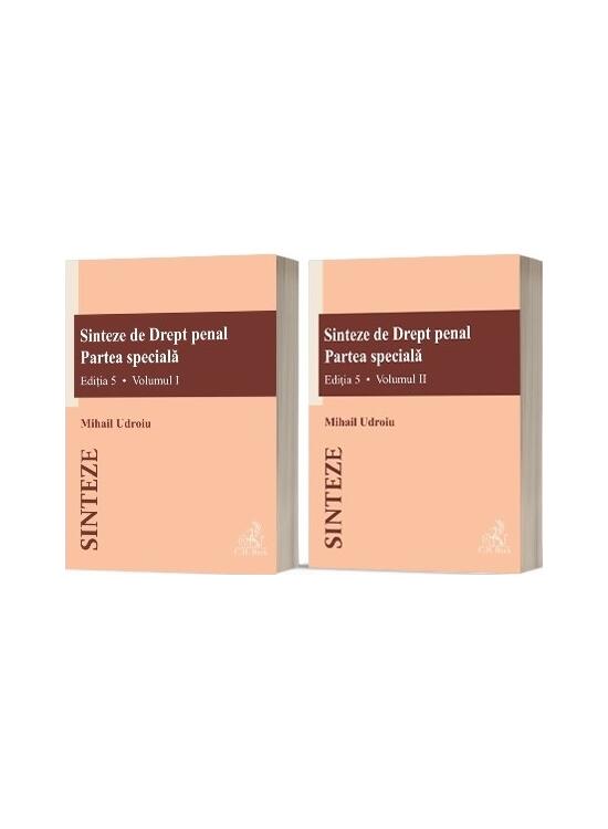 Copertă produs Sinteze de Drept penal. Partea specială (Vol. 1 + Vol. 2) - gallery big 1