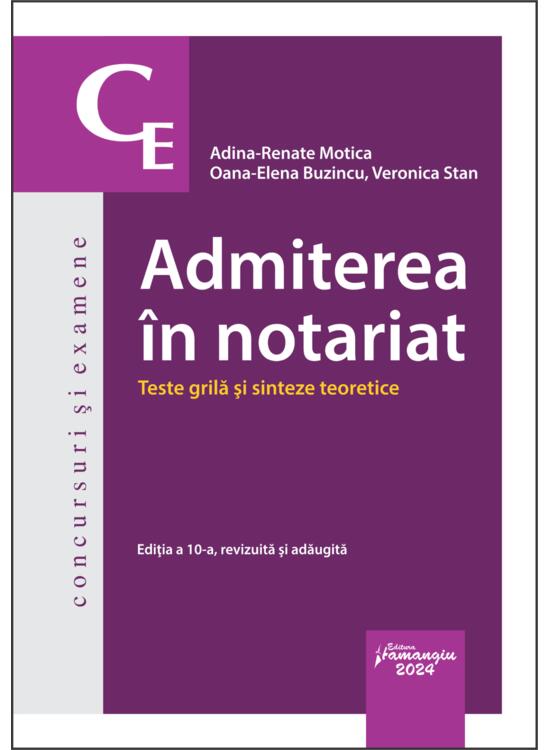 Copertă produs Admiterea &icirc;n notariat - gallery big 1