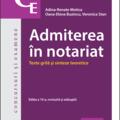 Copertă produs Admiterea &icirc;n notariat - gallery small 