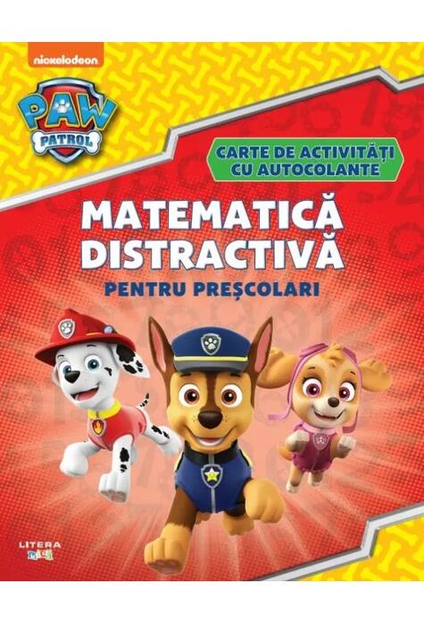 Copertă produs Patrula cățelușilor. Matematică distractivă pentru preșcolari