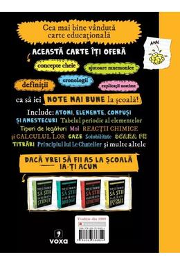 Copertă produs Tot ce trebuie să știi ca să fii as la chimie. Ghid de studiu complet pentru gimnaziu