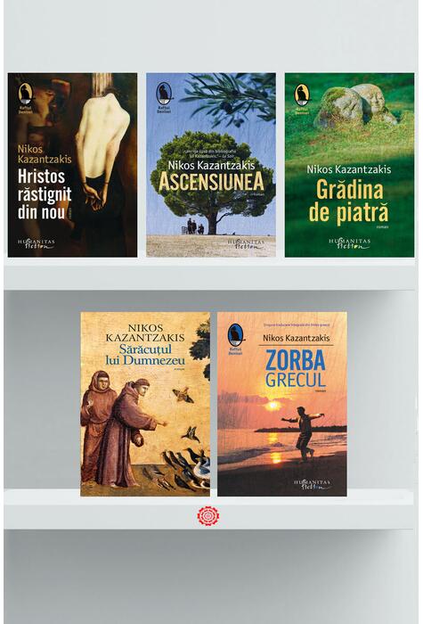 Copertă produs Pachet Autor Nikos Kazantzakis