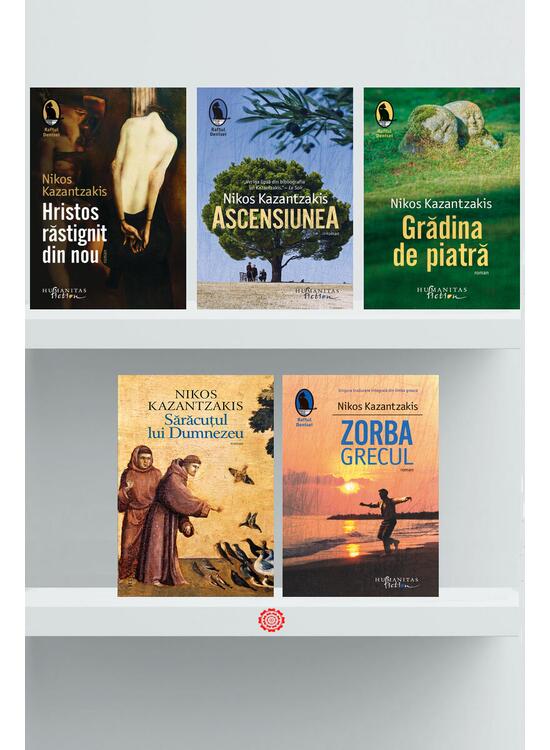 Copertă produs Pachet Autor Nikos Kazantzakis - gallery big 1