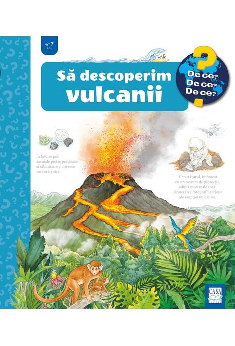 Copertă produs Să descoperim vulcanii