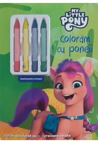 Copertă produs My Little Pony. Colorăm cu poneii