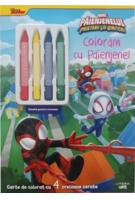 Imagine produs Marvel. Păienjenelul și prietenii lui uimitori. Colorăm cu Păienjenel
