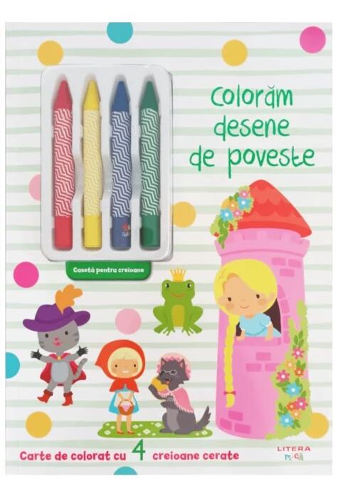 Copertă produs Colorăm desene de poveste