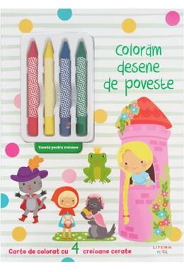 Copertă produs Colorăm desene de poveste