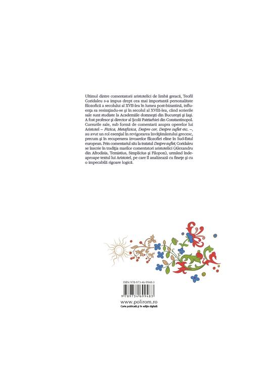 Copertă produs Comentariu la tratatul &bdquo;Despre suflet&rdquo; al lui Aristotel (Vol. 1) - gallery big 2