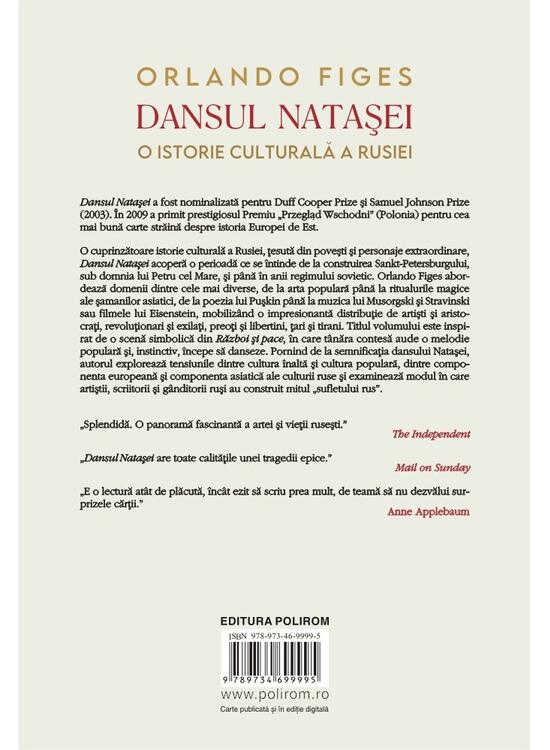Copertă produs Dansul Nataşei. O istorie culturală a Rusiei - gallery big 2