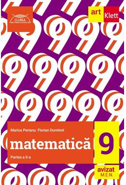Copertă produs Matematică. Clasa a IX-a. Semestrul II. Clubul matematicienilor